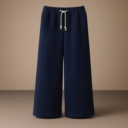 Marco Ribbed Cotton Trousers