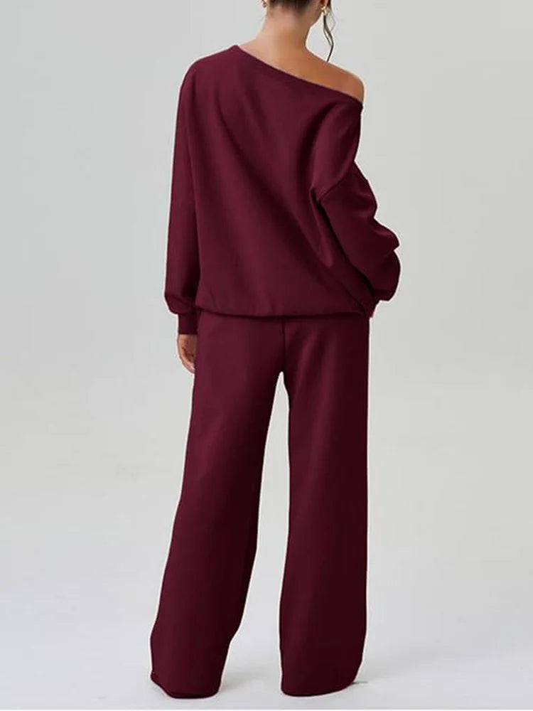 SoftEase Off Shoulder Lounge Set
