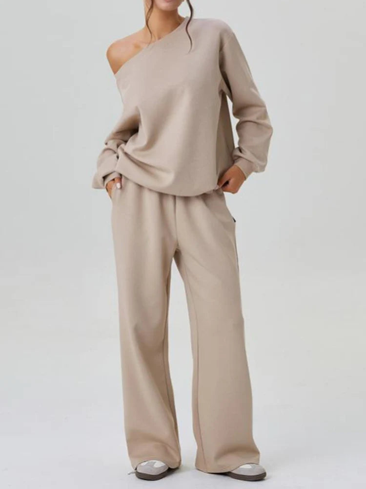 SoftEase Off Shoulder Lounge Set