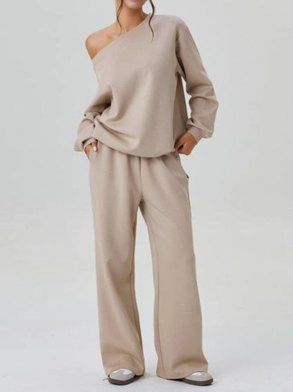 SoftEase Off Shoulder Lounge Set