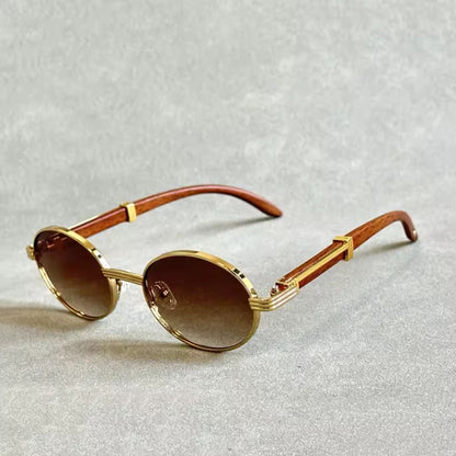 Alphonse Vintage Oval Sunglasses