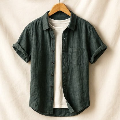 Nico Linen Short Sleeve Shirt