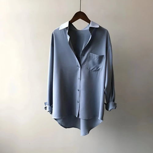 Lucia Silky Button Shirt