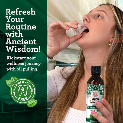 CocoMint Oil Pulling Mouthwash