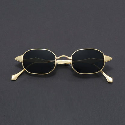 Sebastien Sculpted Metal Sunglasses