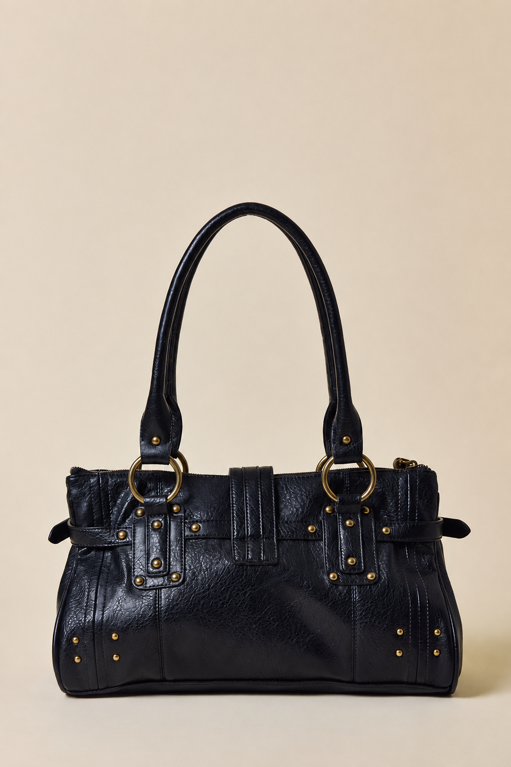 Vintage Lock Shoulder Bag