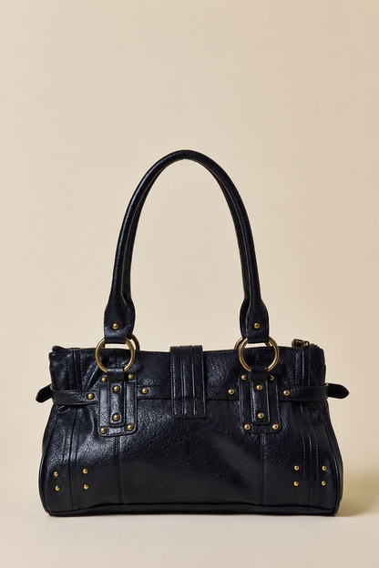 Vintage Lock Shoulder Bag