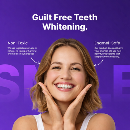 Purple Teeth Whitening Strips