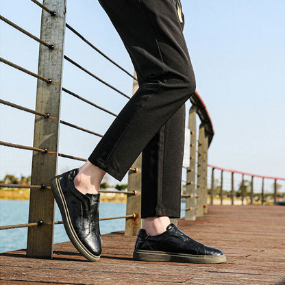Lorenzo Leather Slip-On Sneakers