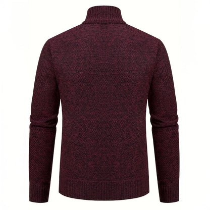 Matteo Knit Zip Sweater