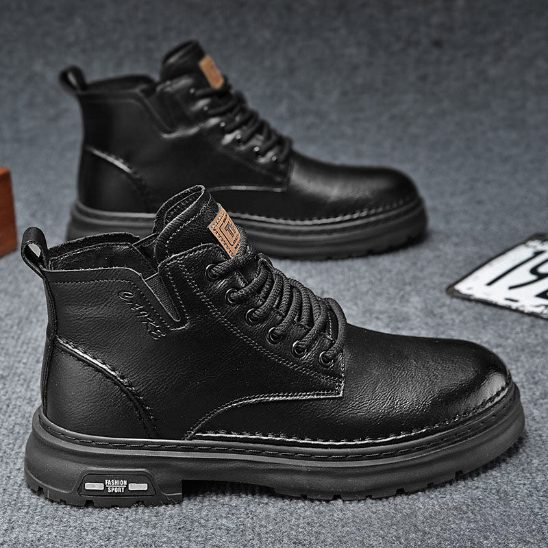 Renzo Leather Mid Boots