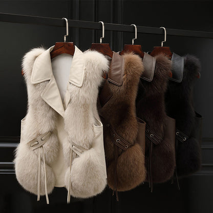 Valentina Faux Fur Vest