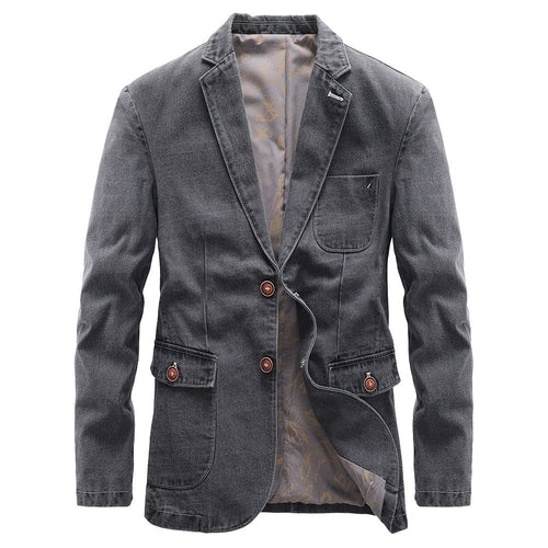 Alessio Cotton Twill Blazer