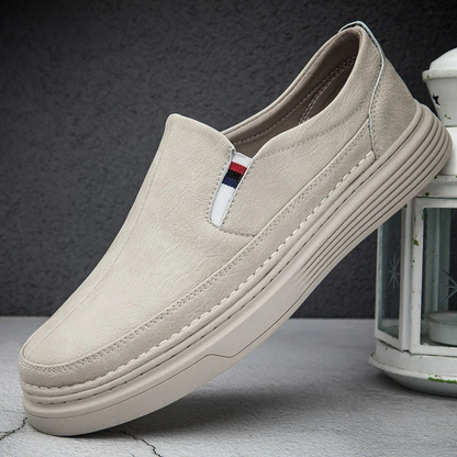 Rui Genuine‑Leather Loafers