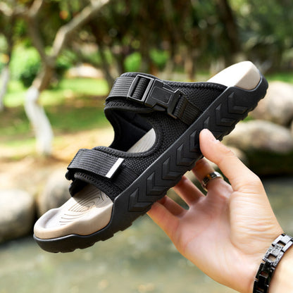 Tomas Mesh Strap Sandals