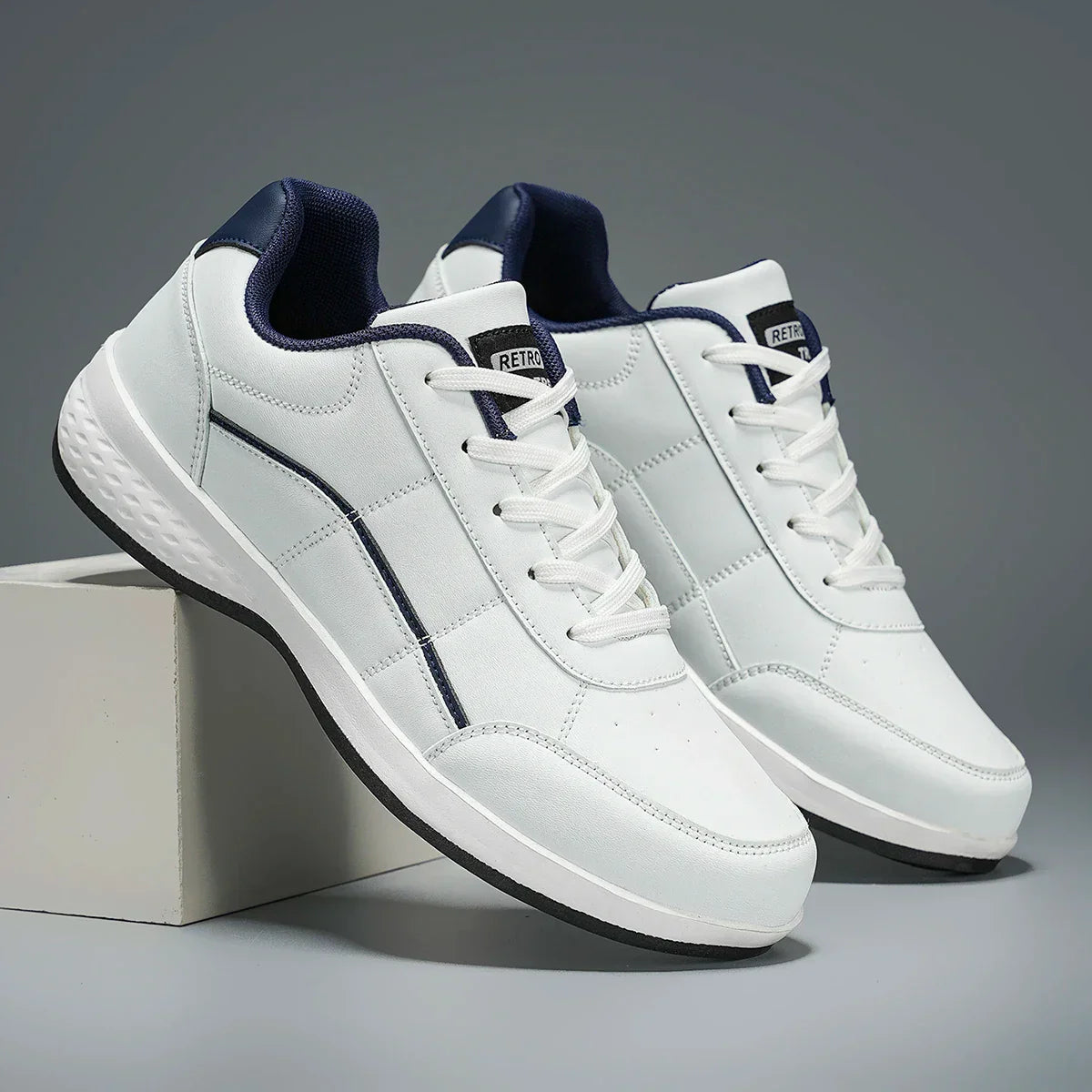 Stylish Leather Sneakers