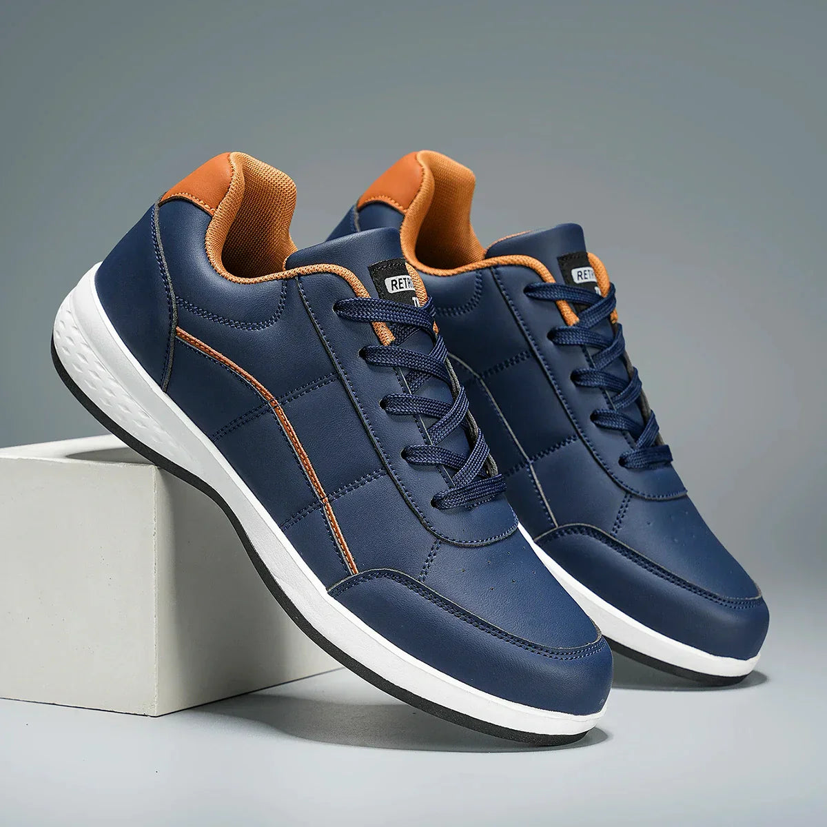 Stylish Leather Sneakers