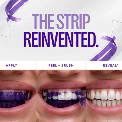 Purple Teeth Whitening Strips