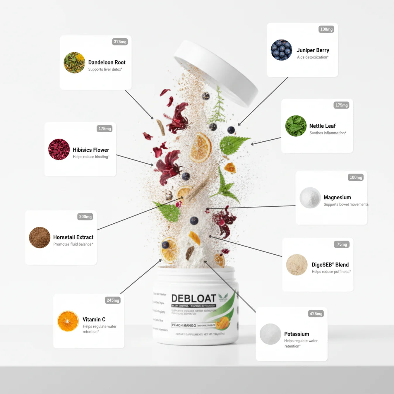 DeBloat Electrolyte Formula