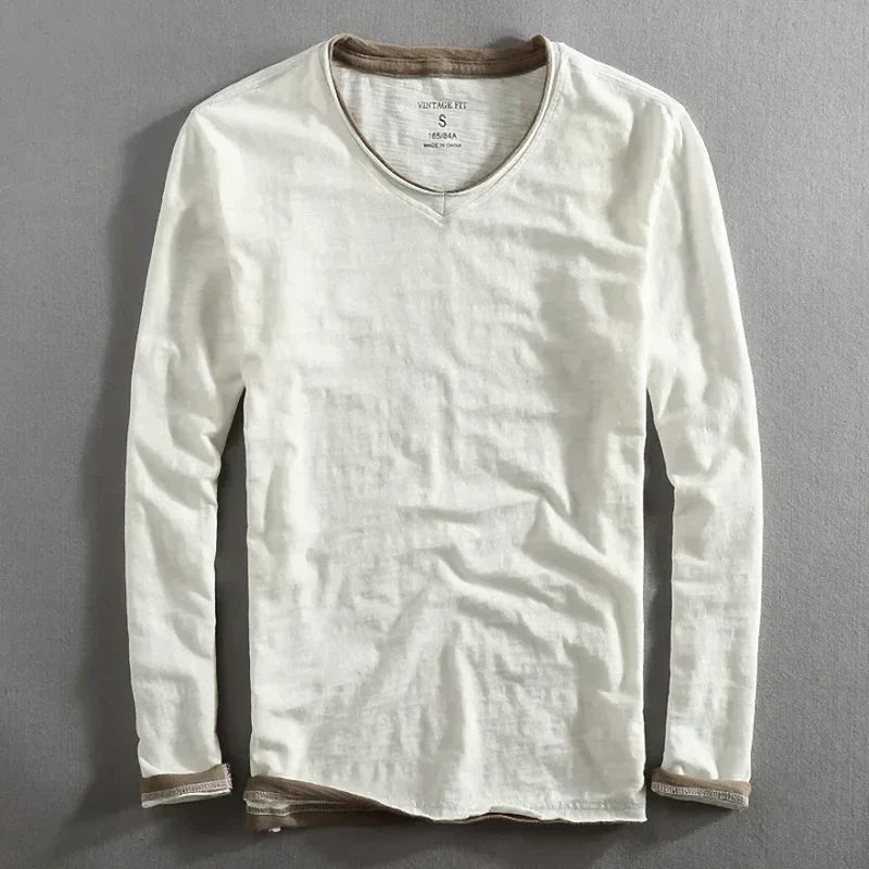 Paris Vintage Long Sleeved T-Shirt