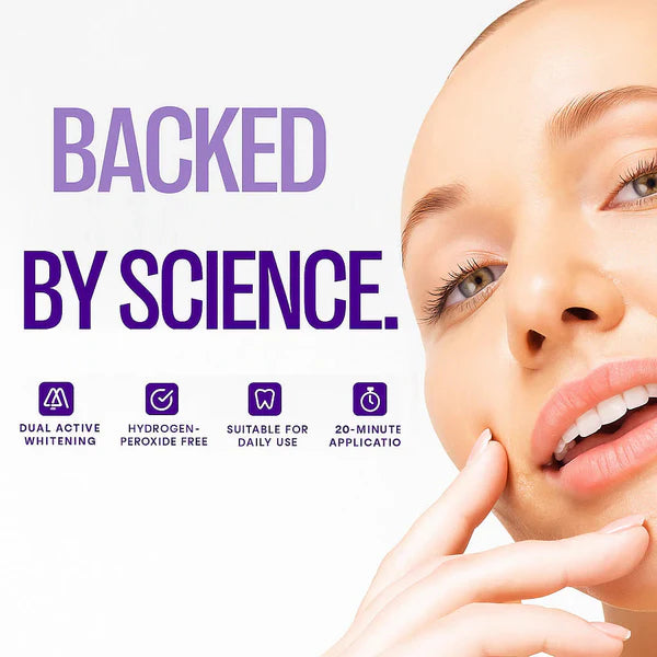 Purple Teeth Whitening Strips