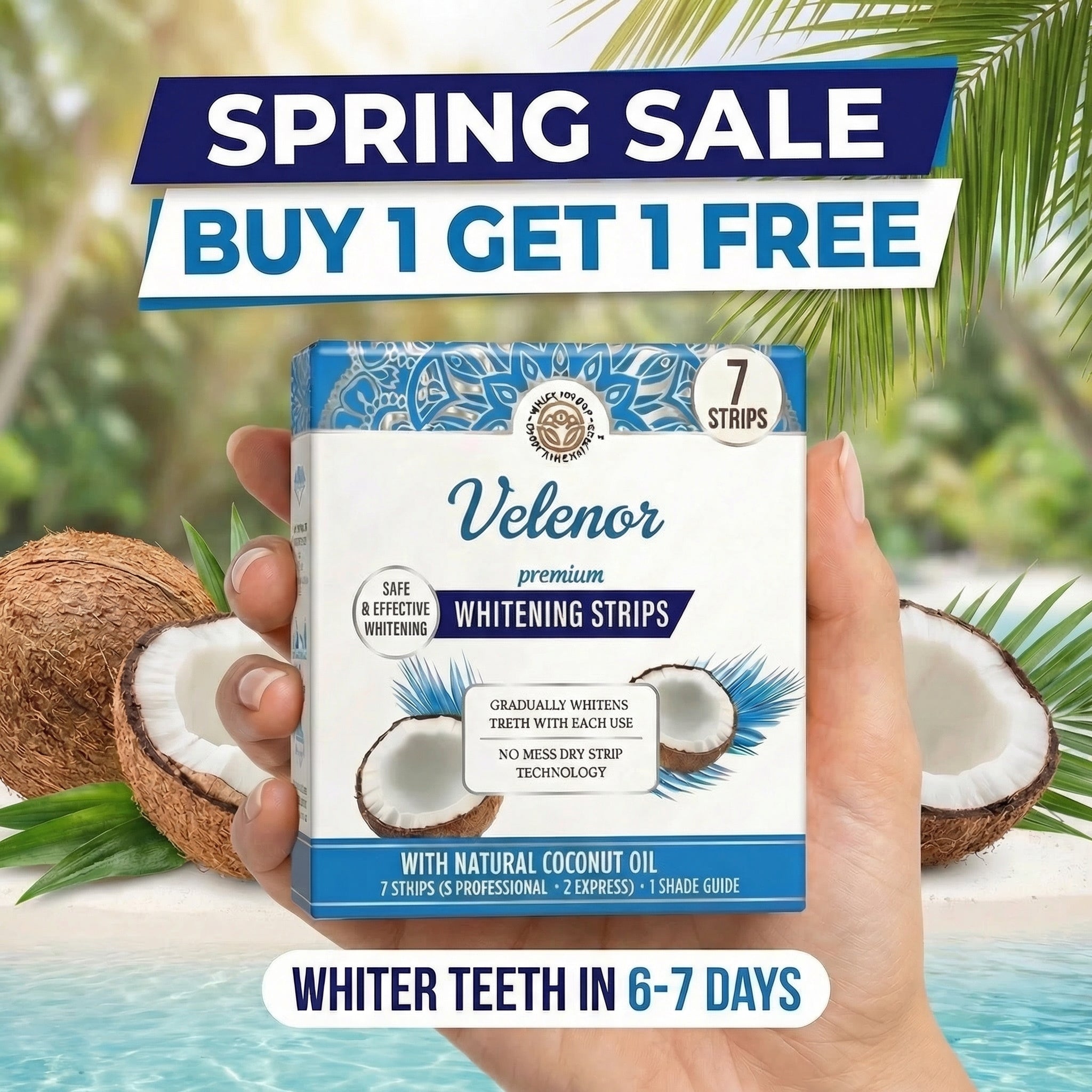 Velenor Teeth Whitening Strips