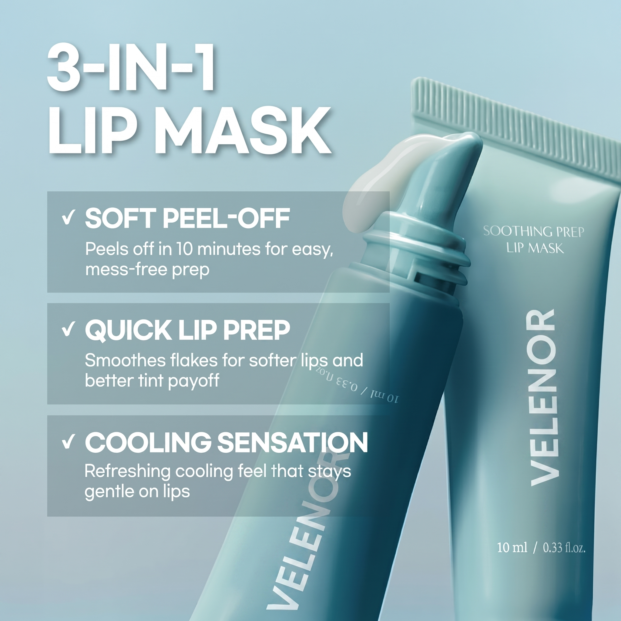 Velenor Peel Drop Lip Mask