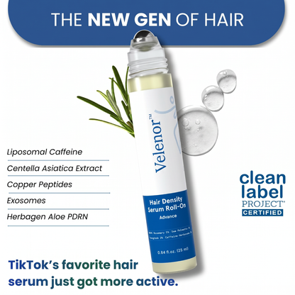 Velenor Advanced Hair Growth Density Roll-On Serum