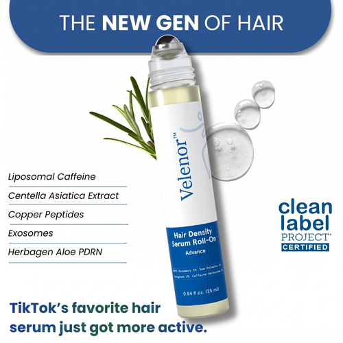Velenor Advanced Hair Growth Density Roll-On Serum