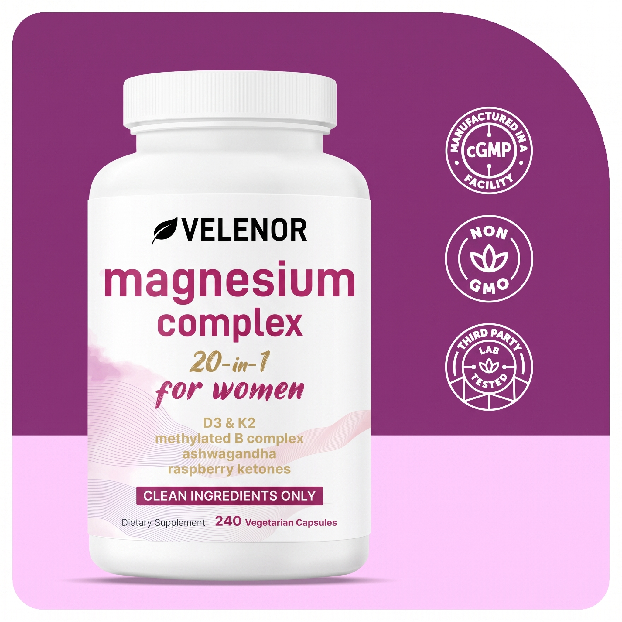 Magnesium Complex 20-in-1 for Women