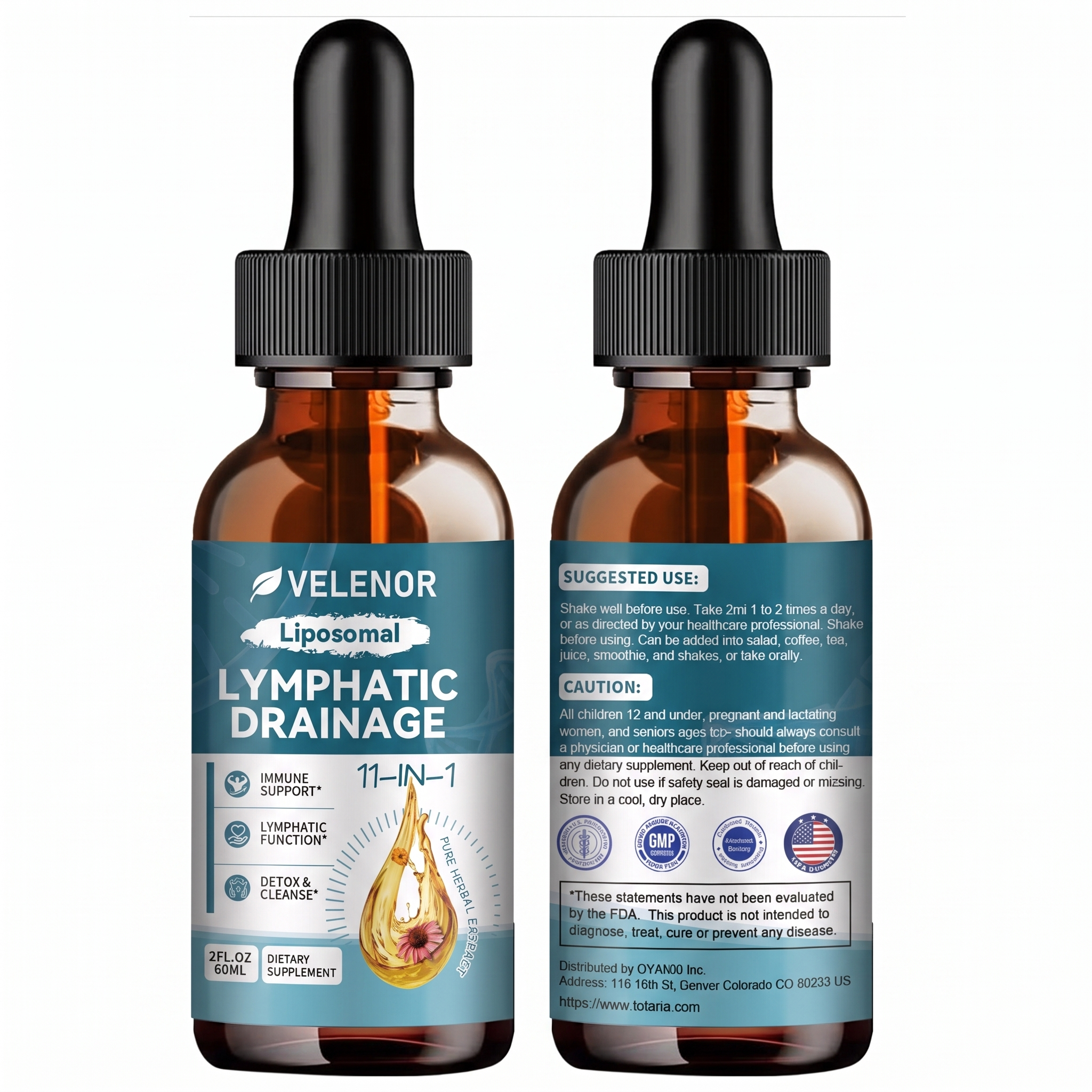 LymphaFlow™ Liposomal Drainage Drops