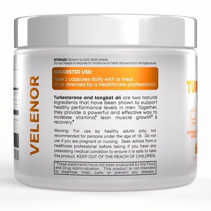 Velenor Turkesterone + Tongkat Ali Advanced Formula