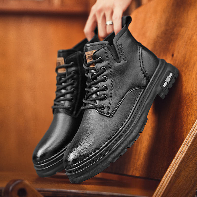Renzo Leather Mid Boots