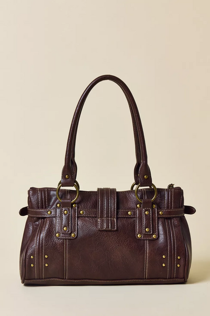 Vintage Lock Shoulder Bag